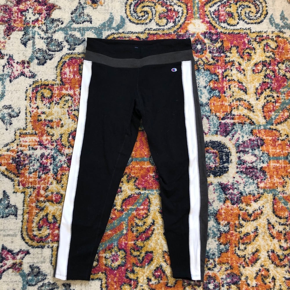 Striped champion leggings